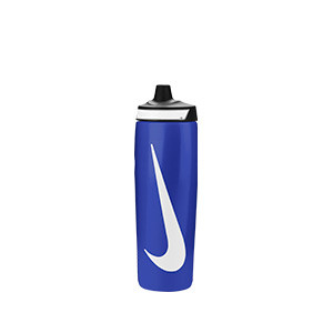 Botellín Nike Refuel Grip 700 ml - Botellín de agua para entrenamiento Nike de 700 ml - azul