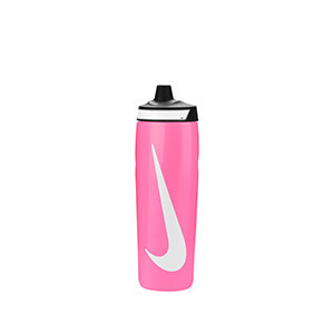 Botellín Nike Refuel Grip 700 ml - Botellín de agua para entrenamiento Nike de 700 ml - rosa