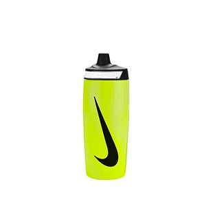 Botellín Nike Refuel Grip 700 ml - Botellín de agua para entrenamiento Nike de 700 ml - amarillo