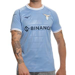 Camiseta Mizuno Lazio 2022 2023 - Camiseta primera equipación Mizuno de la SS Lazio 2022 2023 - azul celeste
