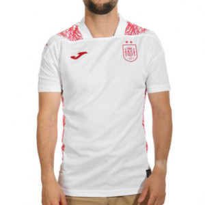 Camiseta Joma 2a España Futbol Sala 2024 2025 - Camiseta segunda equipación Joma de la selección española de fútbol sala 2024 2025 - blanca