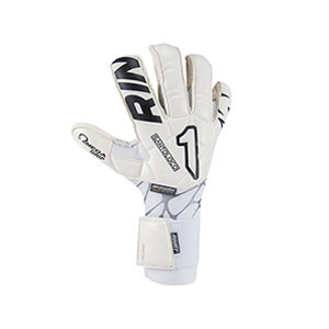 Rinat Santoloco Alpha - Guantes de portero Rinat corte Ergo Roll - blancos