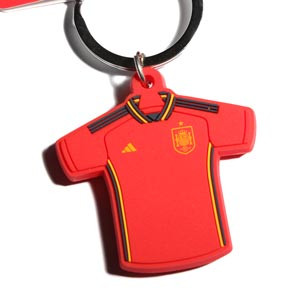 Llavero RFEF España camiseta 2D - Llavero de la camiseta de selección española 2D - rojo