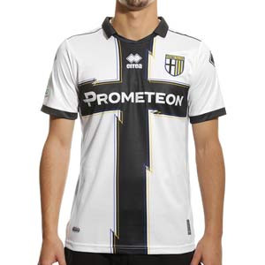 Camiseta Errea Parma Calcio 2022 2023 - Camiseta perimera equipación Errea del Parma Calcio 2022 2023 - blanca