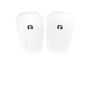 G-Form Pro-S Blade - Espinilleras de fútbol G-Form con mallas de sujeción - blancas