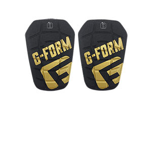 G-Form Pro-S Blade - Espinilleras de fútbol G-Form Pro-s Blade con mallas de sujeción - negras