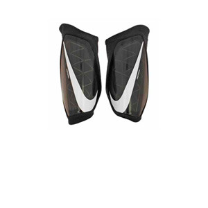 Nike Protegga - Espinilleras de fútbol Nike con mallas - negras - frontal