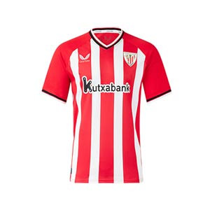 Camiseta Castore Athletic Club niño 2023 2024 - Camiseta primera equipación infantil Castore del Athletic Club de Bilbao 2023 2024 - roja, blanca