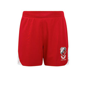 Short Castore Utrecht niño 24 25 - Pantalón corto infantil de la primera equipación Castore del Utrecht 2024 2025 - rojo