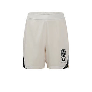 Short Castore 3a Utrecht niño 24 25 - Pantalón corto infantil de la tercera equipación Castore del Utrecht 2024 2025 - blanco