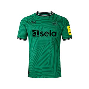 Camiseta Castore 2a Newcastle 2023 2024 - Camiseta segunda equipación Castore del Newcastle United FC 2023 2024 - verde