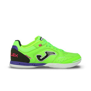 Joma Top Flex IN - Zapatillas de fútbol sala de piel Joma suela lisa IN - verde claro