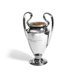 Mini copa UEFA Champions League 150 mm - Figura réplica copa UEFA Champions League 150 mm - plateada