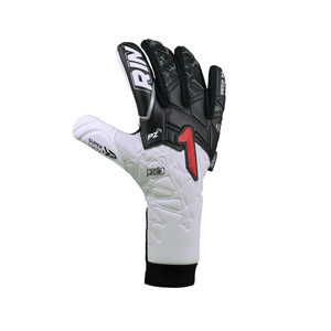 Rinat Xtreme Guard Dominius Prime Jr - Guantes de portero infantiles Rinat corte Negative - negros, blancos