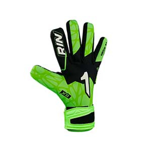 Rinat Xtreme Guard Dominius AS Jr - Guantes de portero infantiles Rinat corte Negative - verdes