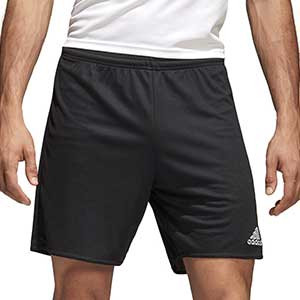 Short adidas Parma 16 - Pantalón corto de poliéster adidas - negro - frontal