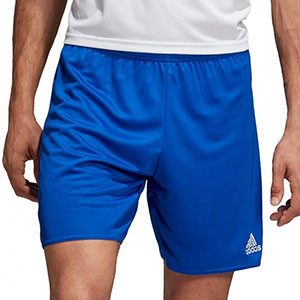Short adidas Parma 16 - Pantalón corto de poliéster adidas - azul - frontal