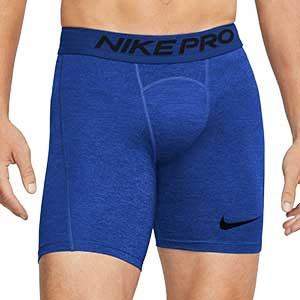 Mallas Nike Pro - Mallas cortas de fútbol Nike - azules - frontal