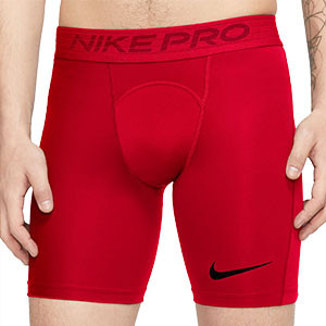 Mallas Nike Pro - Mallas cortas de fútbol Nike - rojas - frontal