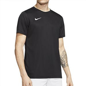 Camiseta de entrenamiento Nike Dri-Fit Park 7 - Camiseta entrenamiento de fútbol Nike - negro - frontal
