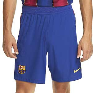 Short Nike Barcelona Vapor Match 2020 2021 - Pantalón corto Nike auténtica primera equipación FC Barcelona 2020 2021 - azul - frontal