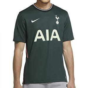 Camiseta Nike 2a Tottenham 2020 2021 Stadium - Camiseta segunda equipación Nike Tottenham 2020 2021 - verde oscuro - frontal