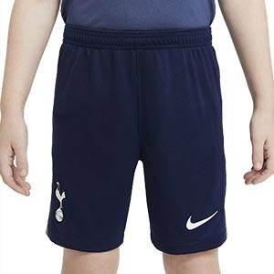 Short Nike Tottenham niño 2020 2021 Stadium - Pantalón corto infantil primera equipación Nike Tottenham 2020 2021 - azul marino - frontal