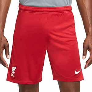 Short Nike Liverpool Stadium 2020 2021 - Pantalón corto primera equipación Nike Liverpool FC 2020 2021 - rojo - frontal