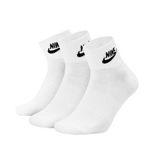 Calcetines tobilleros Nike Sportswear Everyday 3 pares - Pack de 3 calcetines tobilleros para calle Nike - blancos - miniatura