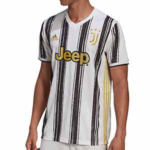 Camiseta adidas Juventus 2020 2021 - Camiseta primera equipación adidas Juventus 2020 2021 - blanca y negra - frontal