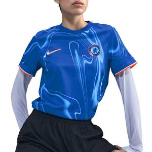 Camiseta Nike Chelsea mujer 2024 2025 Dri-Fit Stadium - Camiseta para mujer de la primera equipación Nike del Chelsea 2024 2025 - azul - miniatura