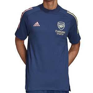 Camiseta algodón adidas Arsenal - Camiseta de algodón adidas del Arsenal FC 2020 2021 - azul marino - frontal