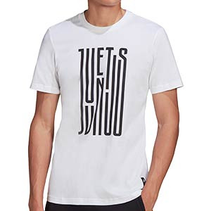 Camiseta adidas Juventus Street Graphic - Camiseta de algodón adidas de la Juventus - blanca - miniatura