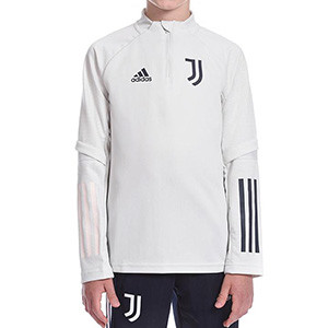 Sudadera adidas Juventus entreno niño 2020 2021 - Sudadera de entrenamiento infantil de la Juventus 2020 2021 - gris - frontal