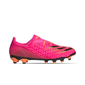 adidas X GHOSTED.2 MG - Botas de fútbol adidas MG para césped natural o artificial - rosas - pie derecho