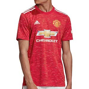 Camiseta adidas United 2020 2021 - Camiseta primera equipación adidas Manchester United 2020 2021 û roja - frontal