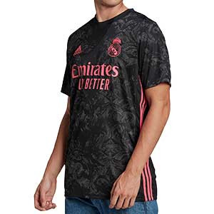 Camiseta adidas 3a Real Madrid 2020 2021 - Camiseta tercera equipación adidas Real Madrid CF 2020 2021 - negro - frontal