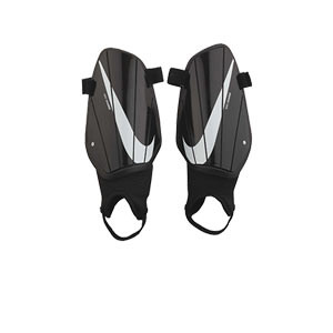 Nike Charge - Espinilleras de fútbol Nike con tobillera protectora - negras - frontal