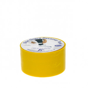 Tape Premier Sock 3,8cm x 20m - Cinta elástica sujeta espinilleras (3,8 cm x 20 m) - amarillo - frontal