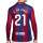 Camiseta Nike Barcelona F. De Jong 2023 2024 Dri-Fit Stadium