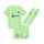 Equipación Nike 3a Barcelona niño 3-8 años 2024 2025 DF 
