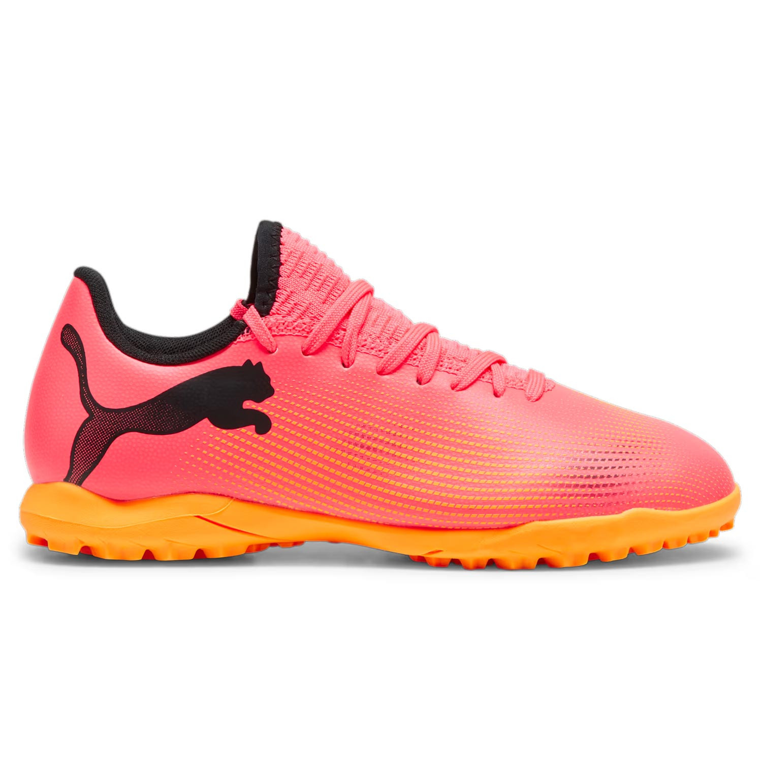 Zapatillas multitaco Puma Future 7 Play TT Jr blanca rosa
