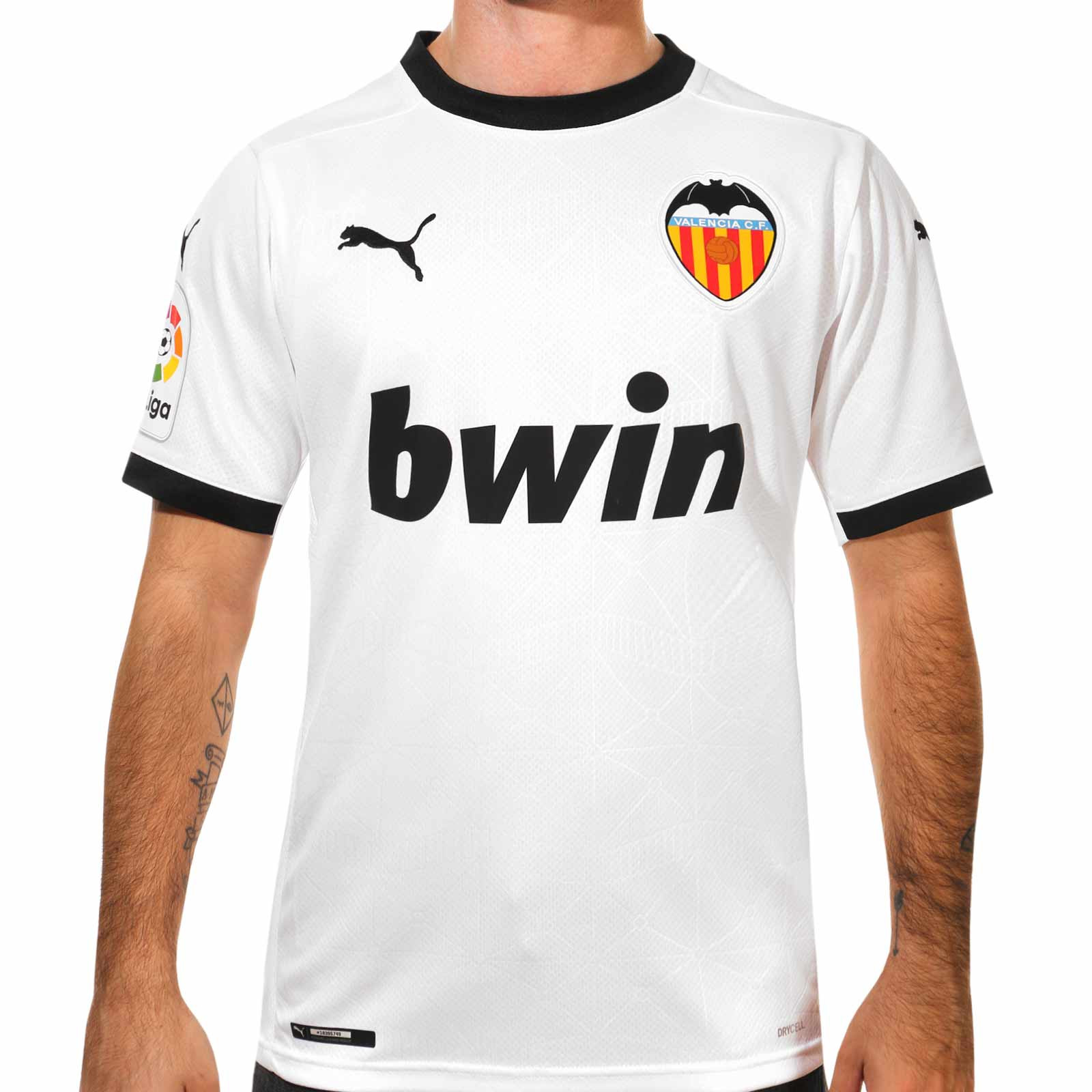 Camiseta Puma Valencia 2020 2021 blanca - futbolmania