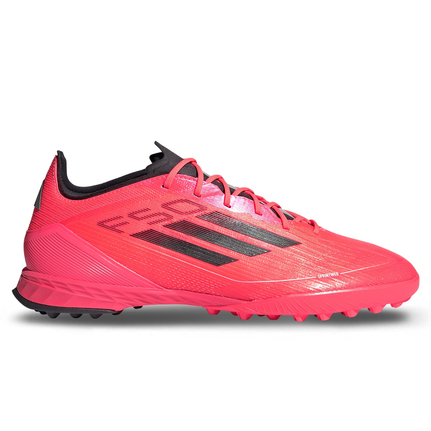 Botas futbol multitaco adidas F50 Pro TF salmon