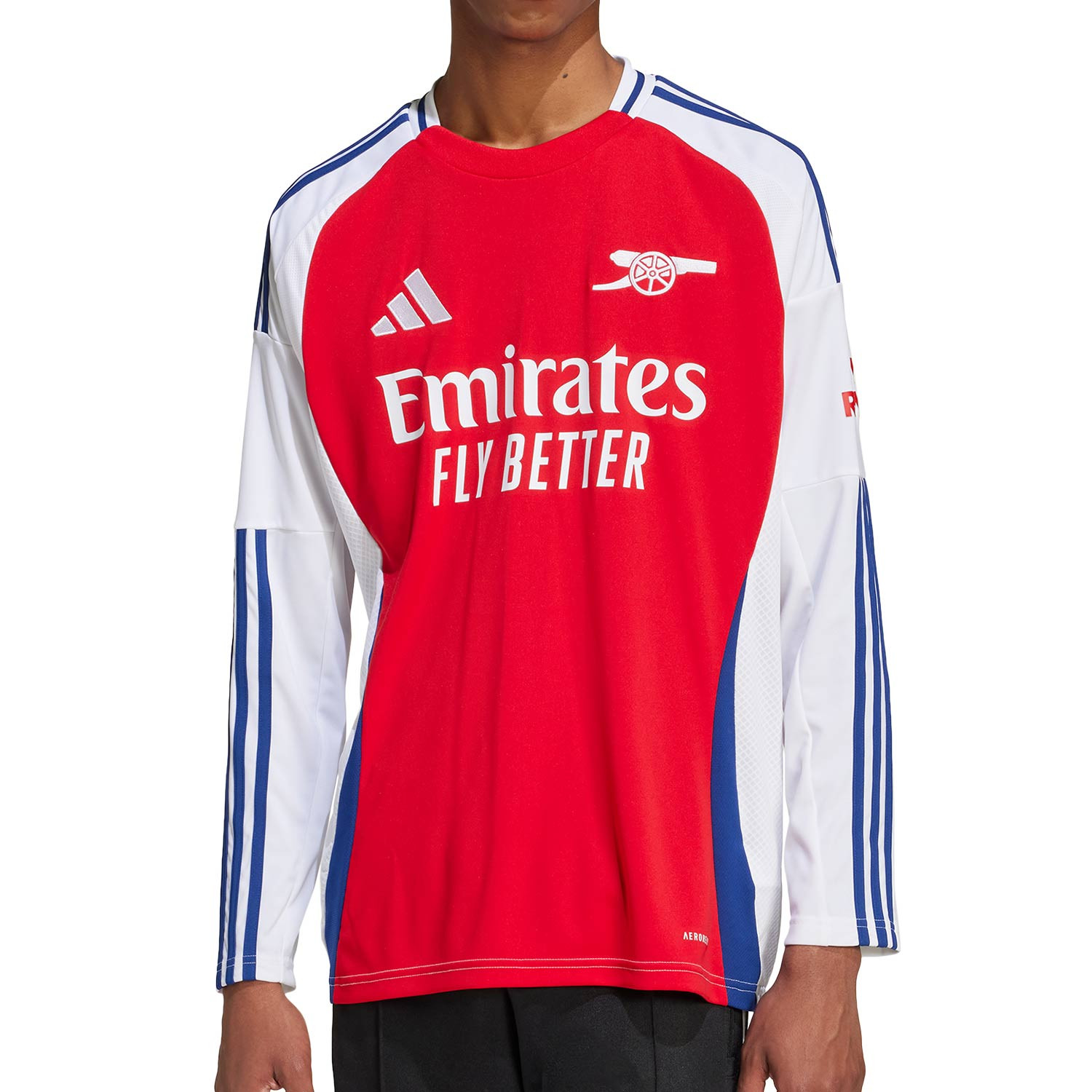 Camiseta adidas Arsenal manga larga 2024 2025 roja