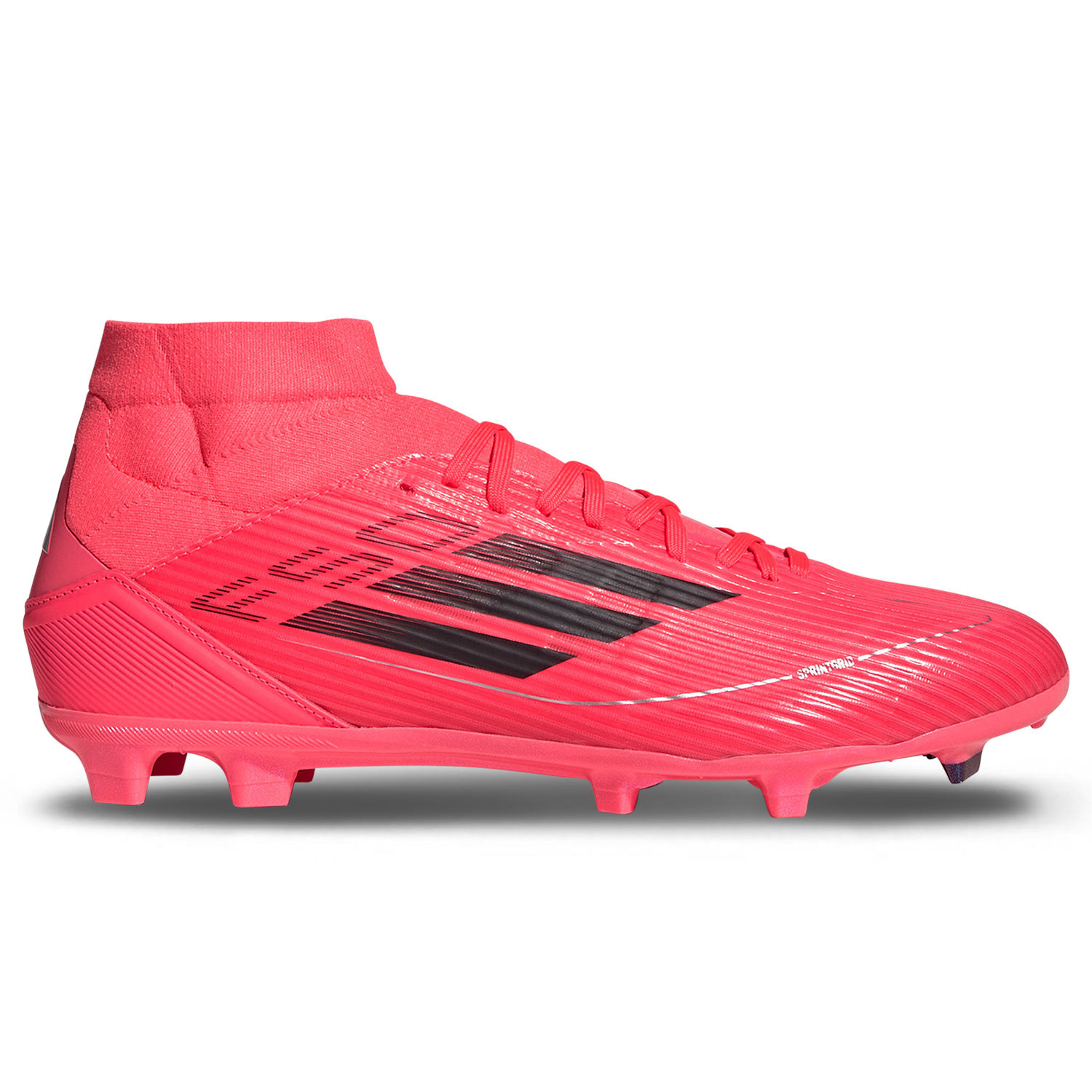 Botas de futbol tobillera adidas F50 League FG MG salmon