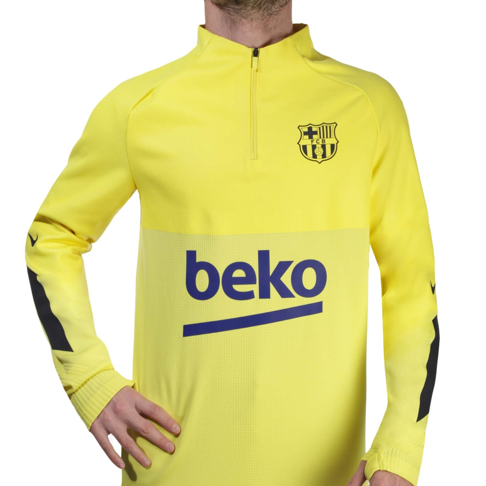 Sudadera amarilla Barça Nike