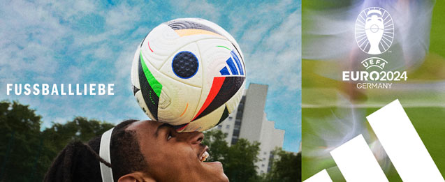 Nuebo balón oficial adidas UEFA euro 2024 niño