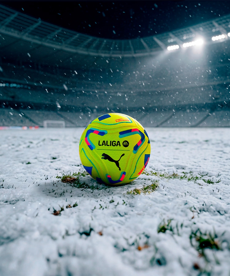 balón Puma LaLiga temporada 26-27 Hi-Vis