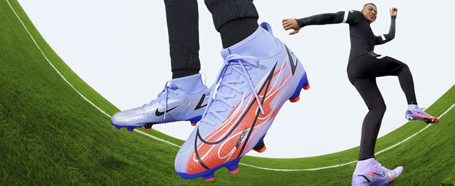 Consigue las nuevas botas infantiles Nike Mercurial que utiliza Kylian Mbappé